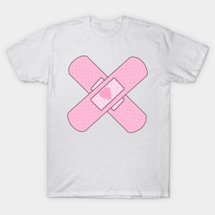 pink heart dressing T-Shirt